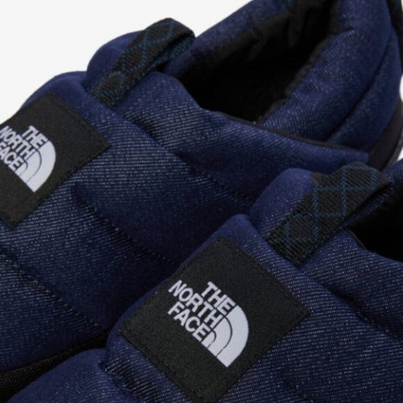 NWT! NEW! North Face Thermalball Nuptse Mule Winter Shoe -Denim Women Size US7 - Picture 6 of 10